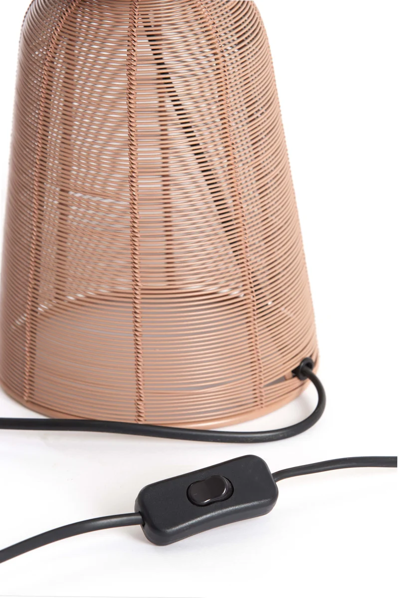 Table lamp 18x42 cm ABOSO light terra