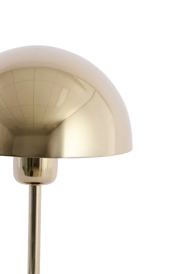 Table lamp 18x28 cm CEDILLO metallic light gold