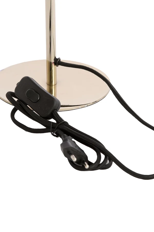 Table lamp 18x28 cm CEDILLO metallic light gold