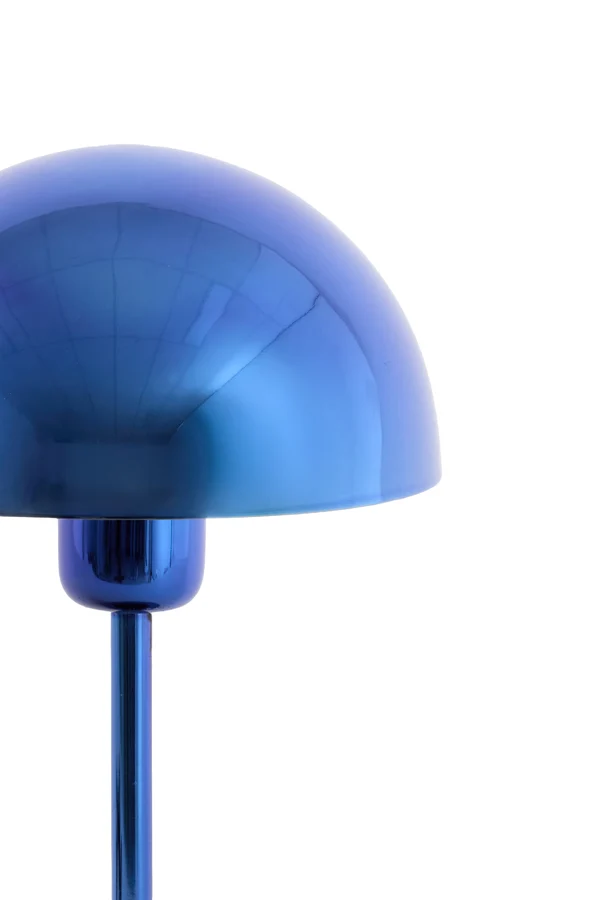 Table lamp 18x28 cm CEDILLO metallic blue