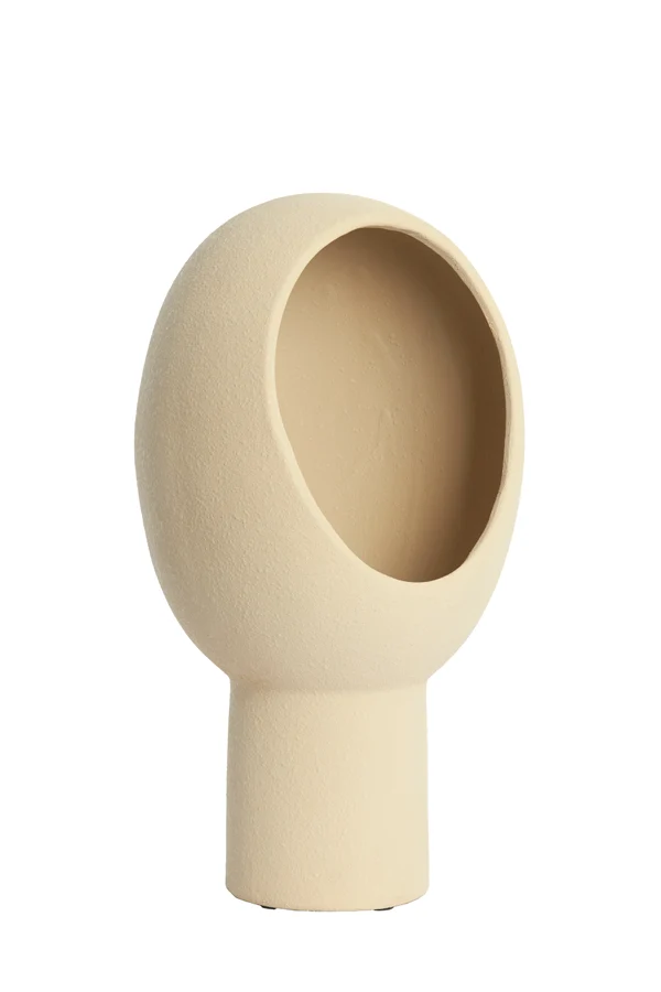 Table lamp 25x25x46 cm MONK ceramics sand