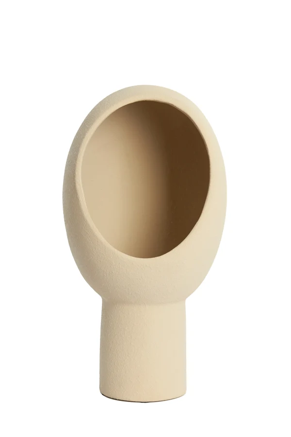 Table lamp 25x25x46 cm MONK ceramics sand