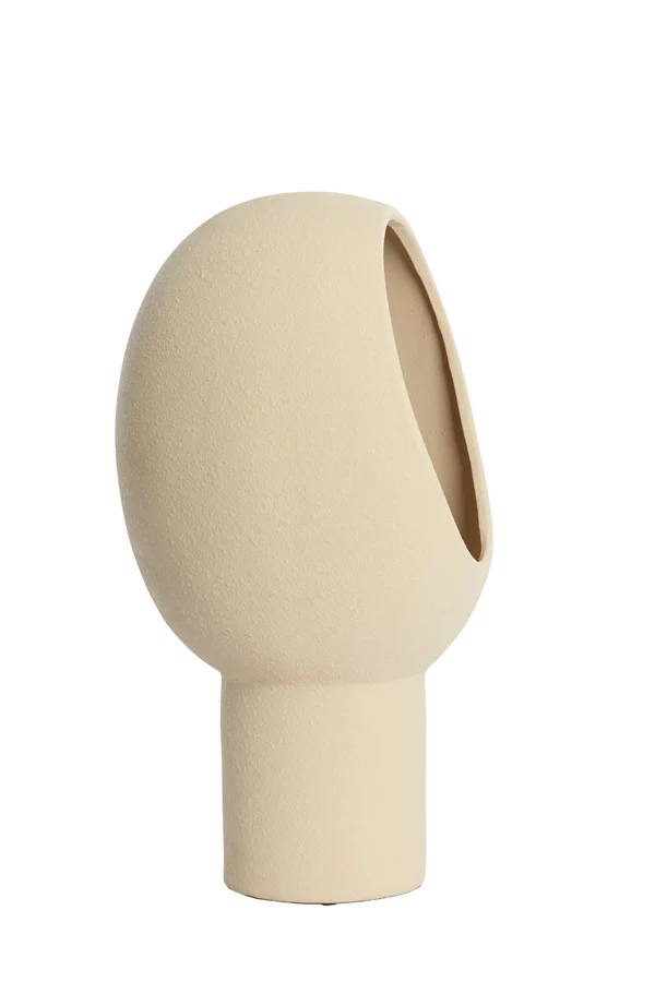 Table lamp 25x25x46 cm MONK ceramics sand