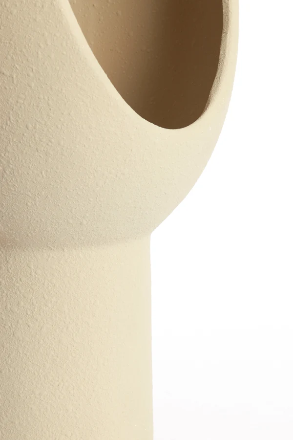 Table lamp 25x25x46 cm MONK ceramics sand