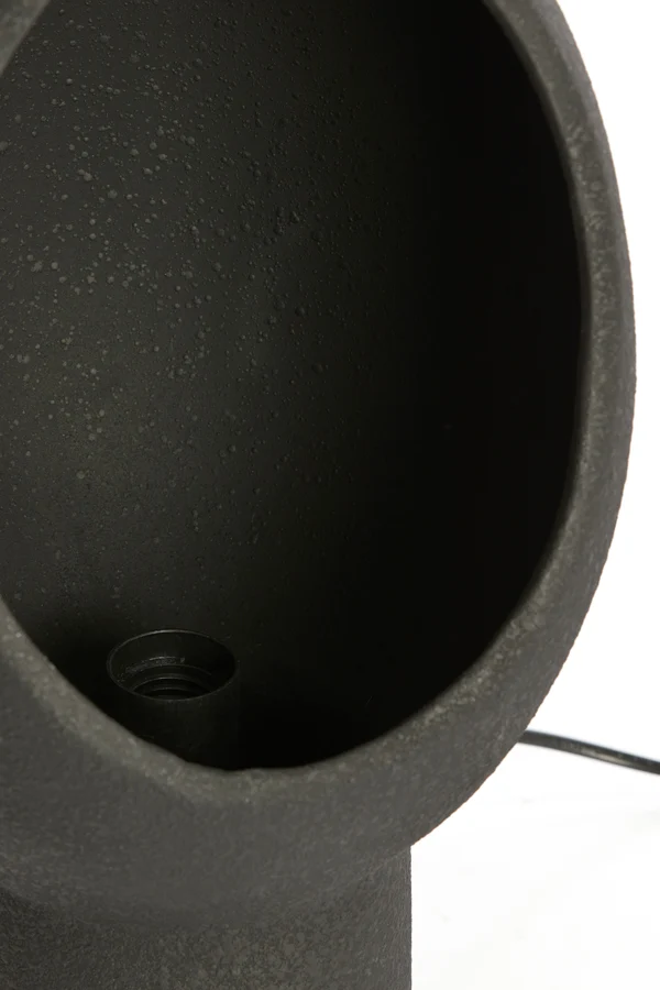 Table lamp 25x25x46 cm MONK ceramics black
