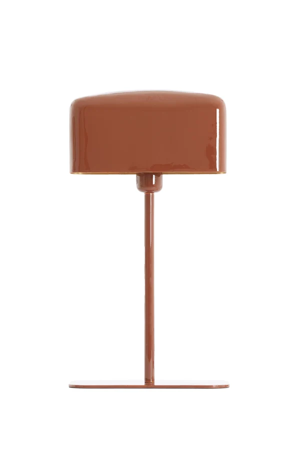 Table lamp 25x13x48 cm ELENIE shiny red-brown