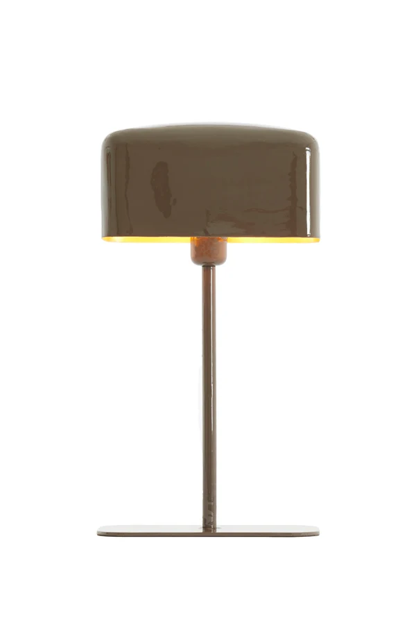 Table lamp 25x13x48 cm ELENIE shiny dark brown