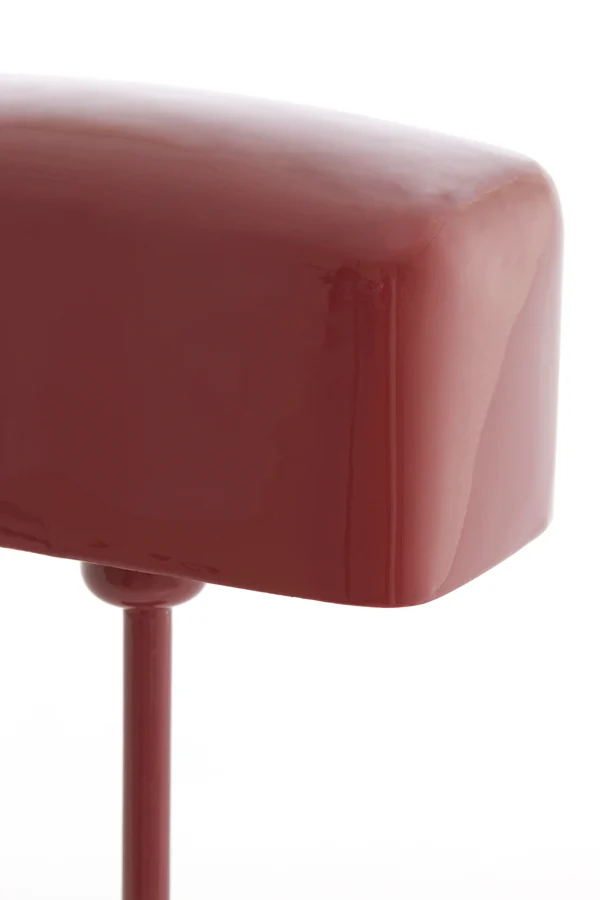 Table lamp 25x13x48 cm ELENIE shiny burgundy