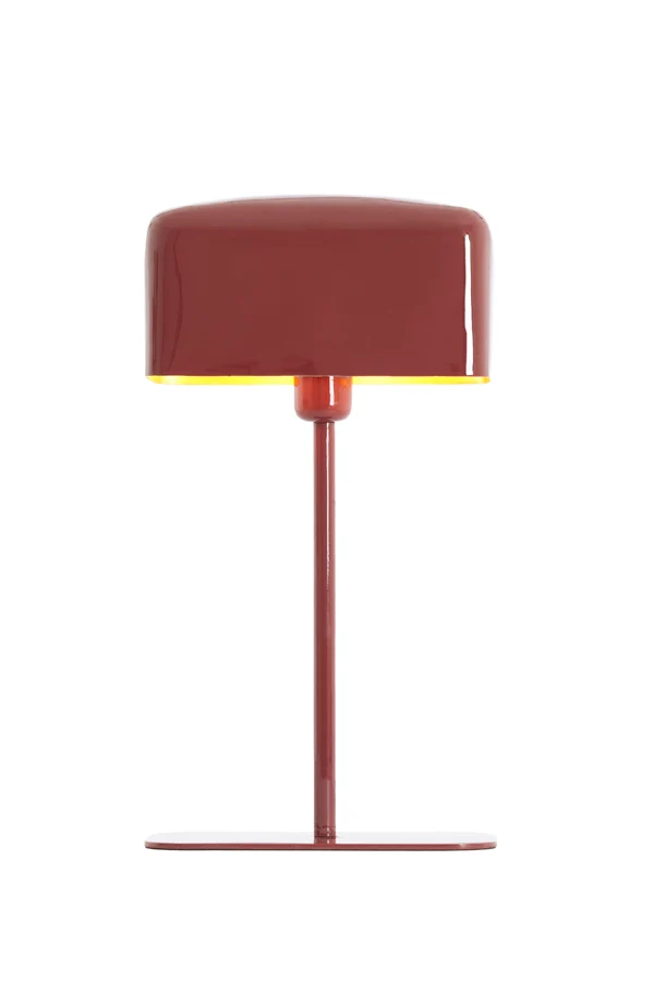 Table lamp 25x13x48 cm ELENIE shiny burgundy