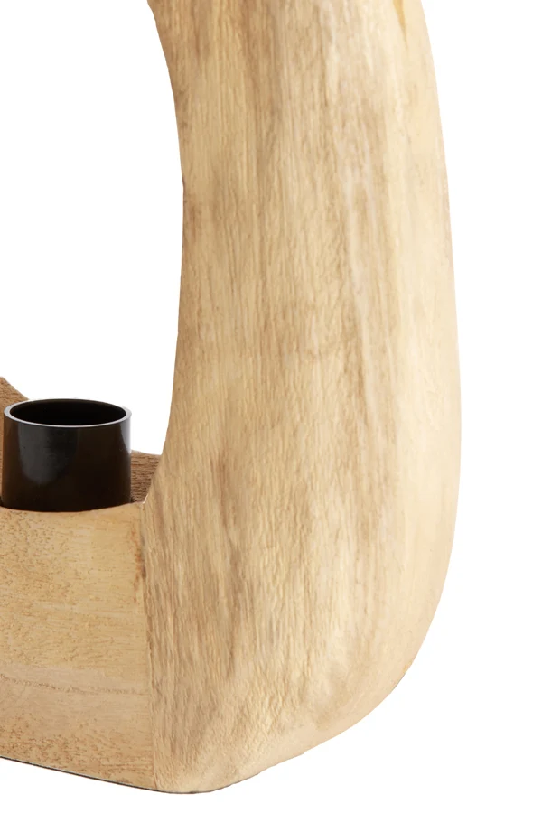 Table lamp 24x8x30 cm KELAFO wood matt natural
