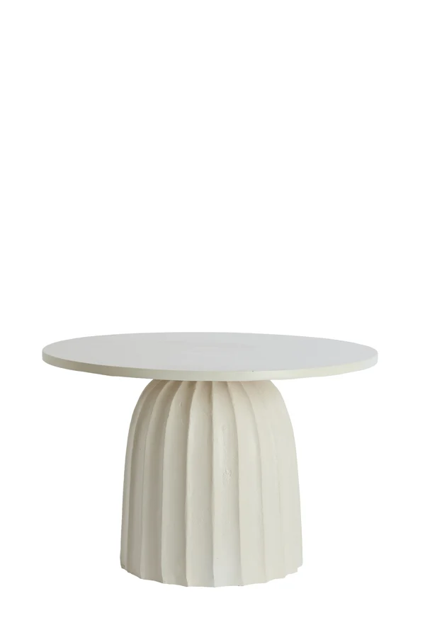 Side table 60x38 cm VEGLIA cream