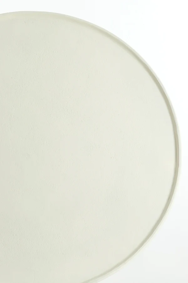 Side table 59x41 cm BABINA cream