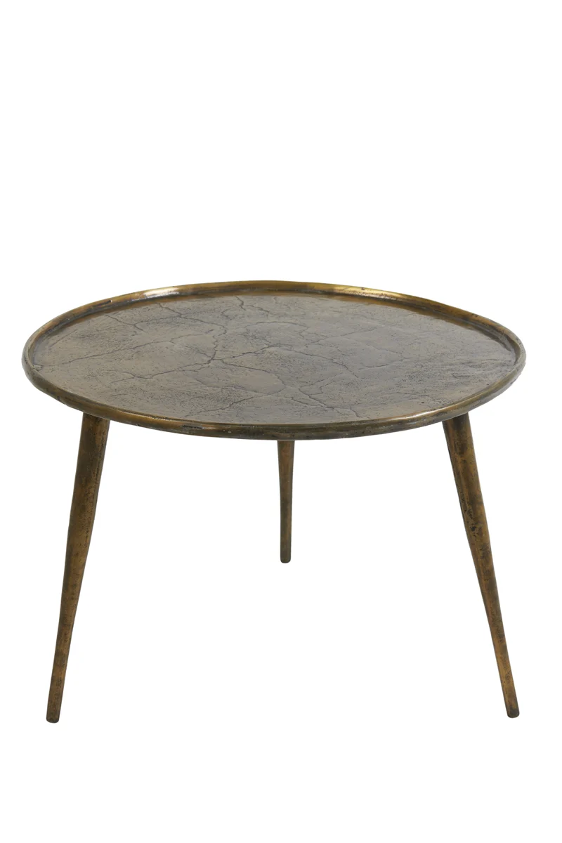 Side table 59x41 cm BABINA antique bronze