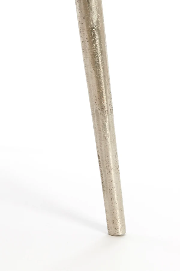 Side table 53x30x48 cm LINOS raw nickel