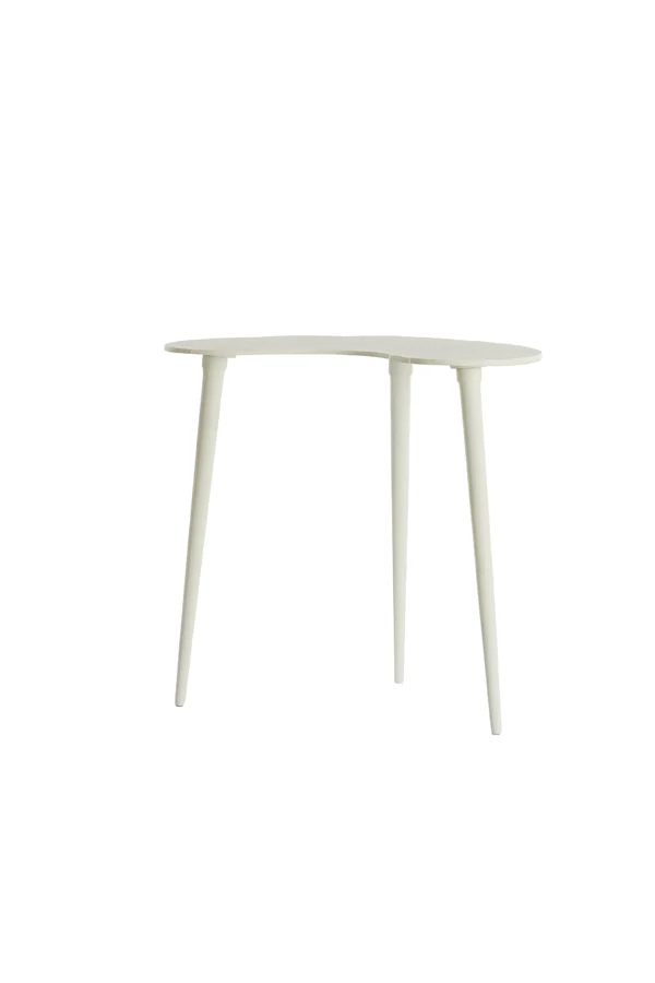 Side table 53x30x48 cm LINOS cream