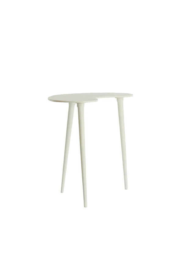 Side table 53x30x48 cm LINOS cream