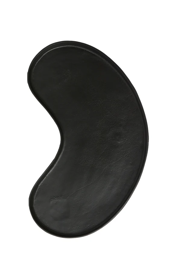 Side table 53x30x48 cm LIENZ matt black