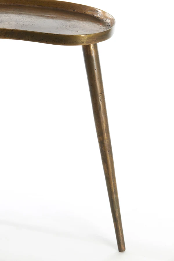 Side table 53x30x48 cm LIENZ antique bronze