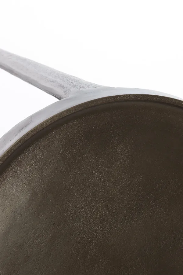 Side table S/2 37x41+43x45,5 cm TOBIAS dark brown