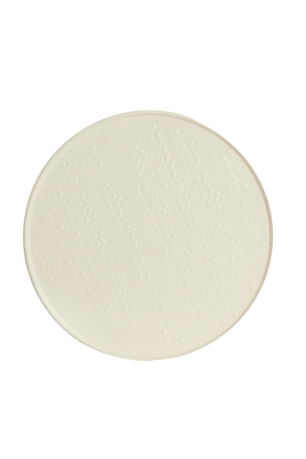 Side table S/2 32x51+38x54 cm LIA matt cream