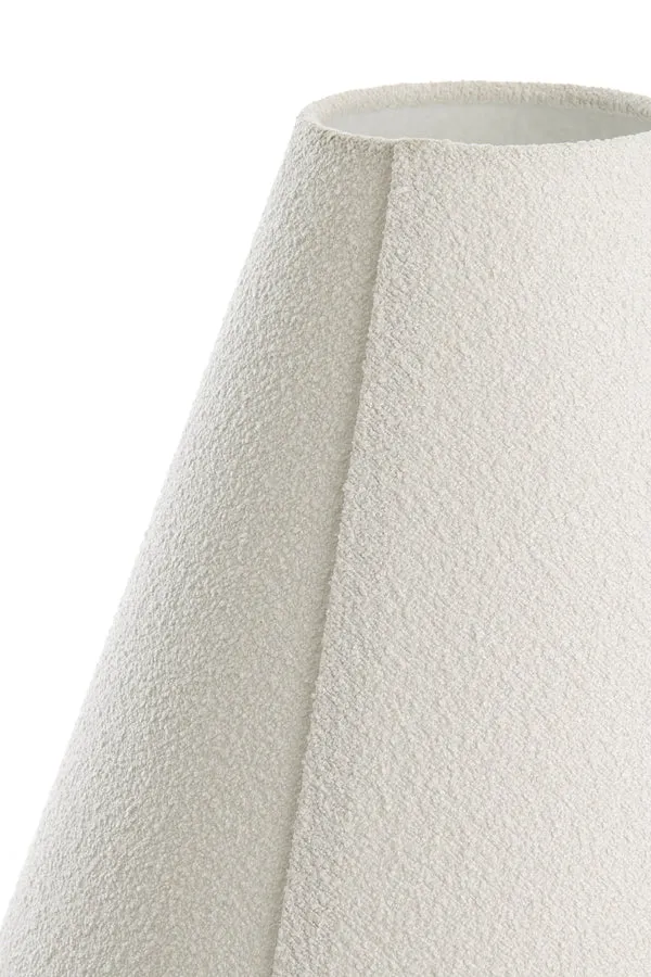 Table lamp 30x61 cm DEVIA bouclé cream
