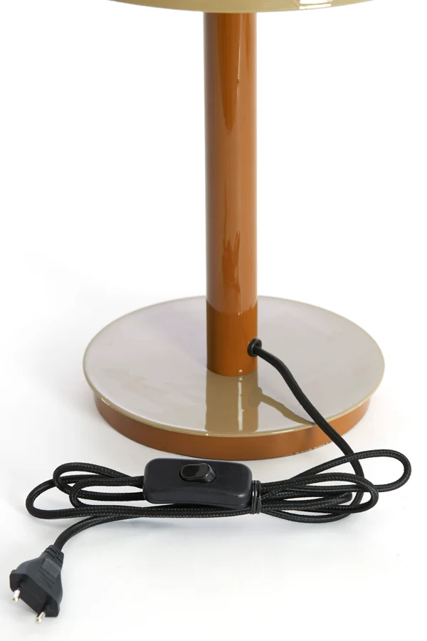 Table lamp 30x48 cm MARIVET sand+brown