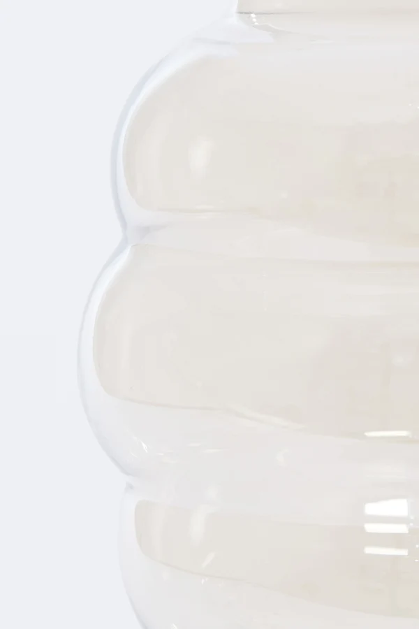 Table lamp 30x46 cm MISTY glass amber+gold