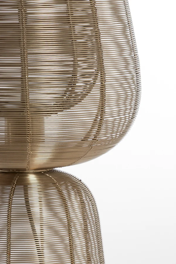 Table lamp 24x54 cm ABOSO light gold