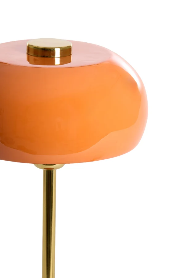 Table lamp 23x40 cm SURIN shiny orange+gold