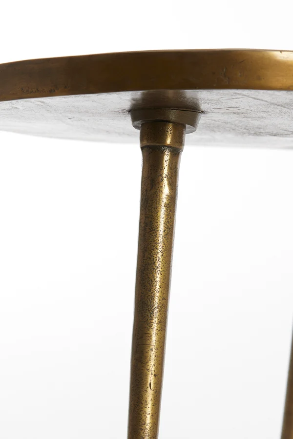 Side table 80x60x36 cm LIENZ antique bronze