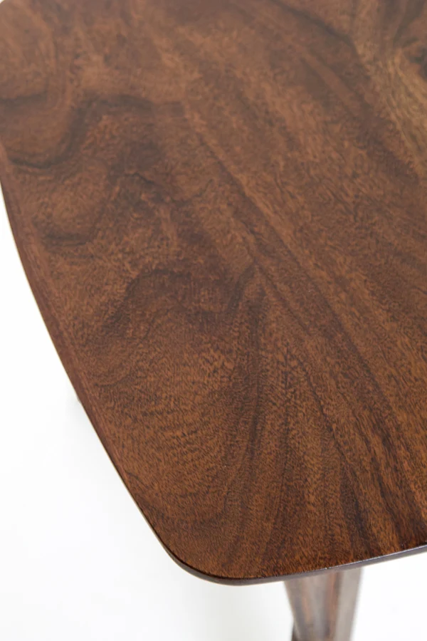 Side table 50x50x42 cm QUENZA acacia wood brown