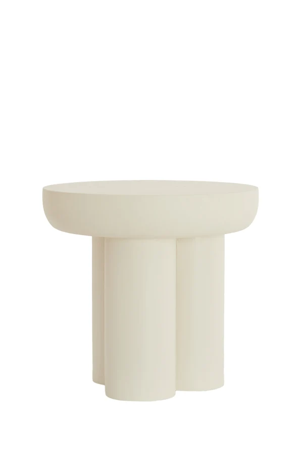 Side table 50x47 cm MIZUHO cream