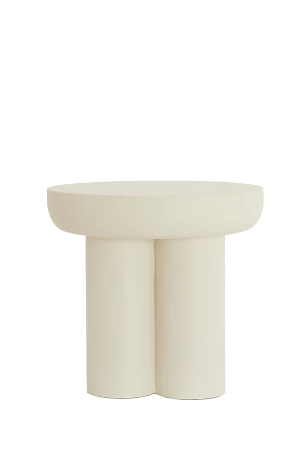 Side table 50x47 cm MIZUHO cream