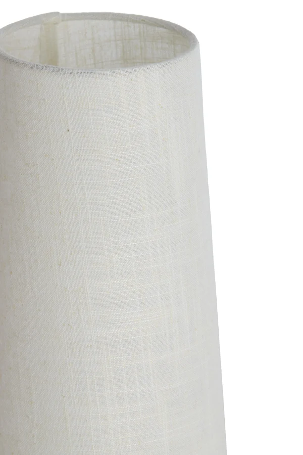 Table lamp 15x42 cm HOWIE wood print dark brown+cream
