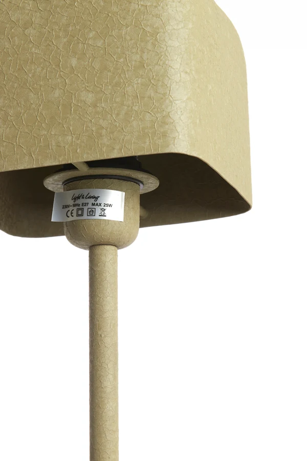 Table lamp 15x15x46 cm ELENIE matt olive green