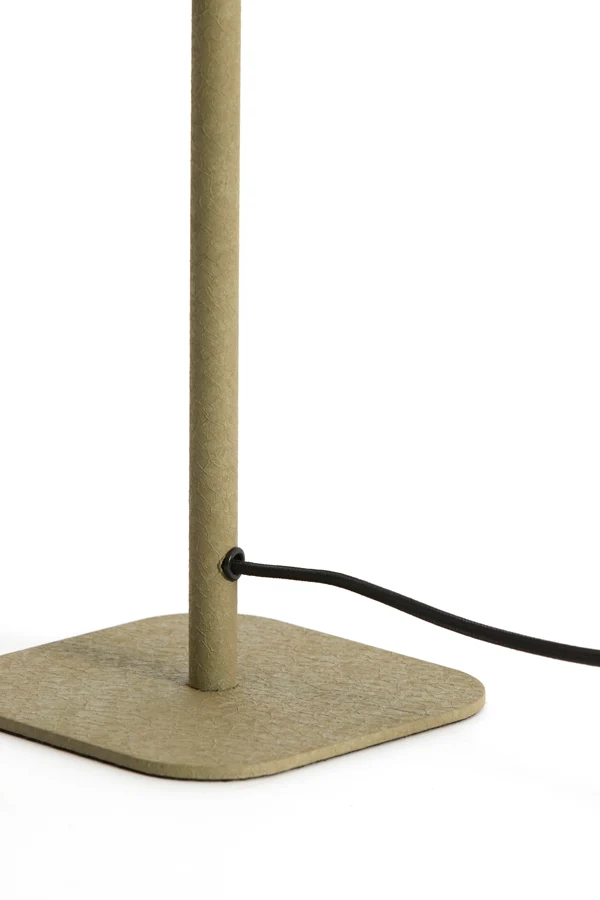 Table lamp 15x15x46 cm ELENIE matt olive green