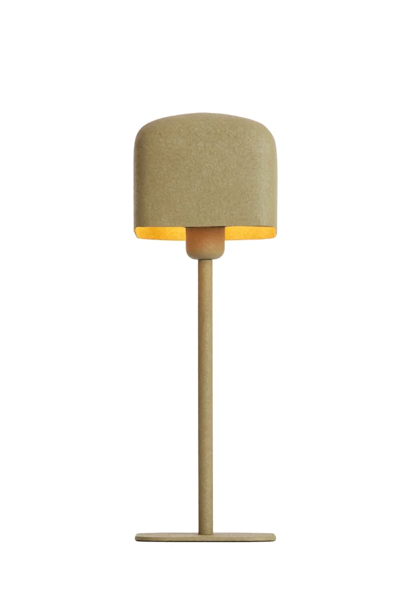 Table lamp 15x15x46 cm ELENIE matt olive green