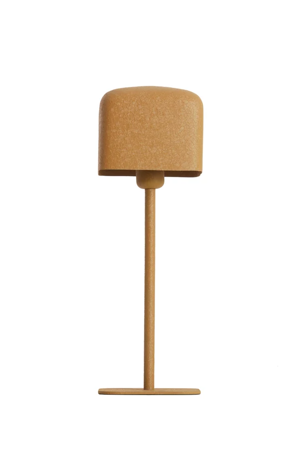 Table lamp 15x15x46 cm ELENIE matt ocher yellow