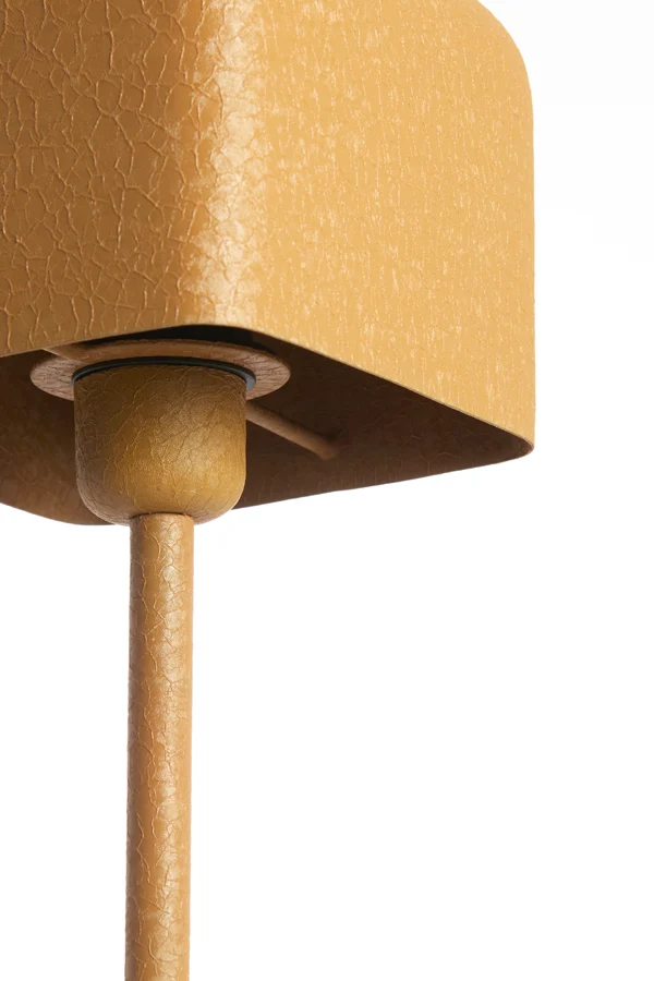 Table lamp 15x15x46 cm ELENIE matt ocher yellow