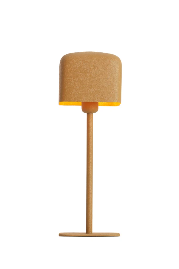 Table lamp 15x15x46 cm ELENIE matt ocher yellow