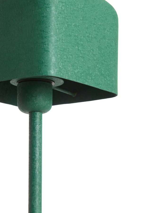 Table lamp 15x15x46 cm ELENIE matt dark green