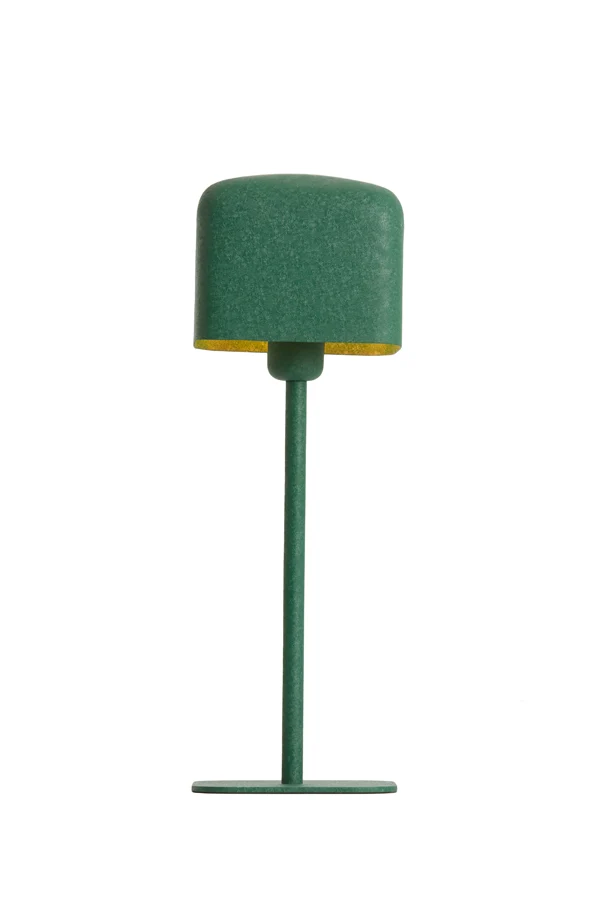 Table lamp 15x15x46 cm ELENIE matt dark green