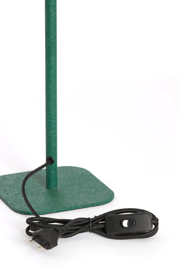 Table lamp 15x15x46 cm ELENIE matt dark green