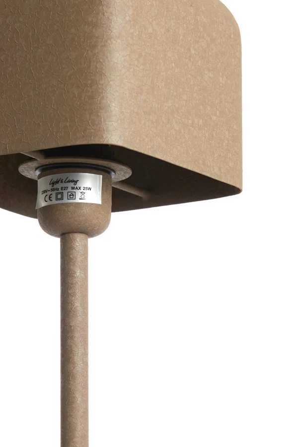 Table lamp 15x15x46 cm ELENIE matt dark brown