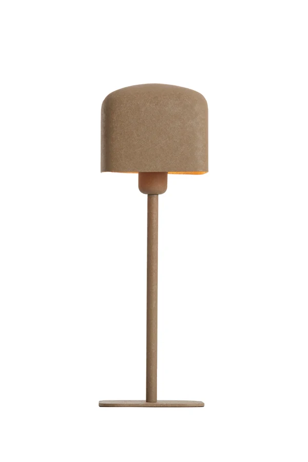 Table lamp 15x15x46 cm ELENIE matt dark brown