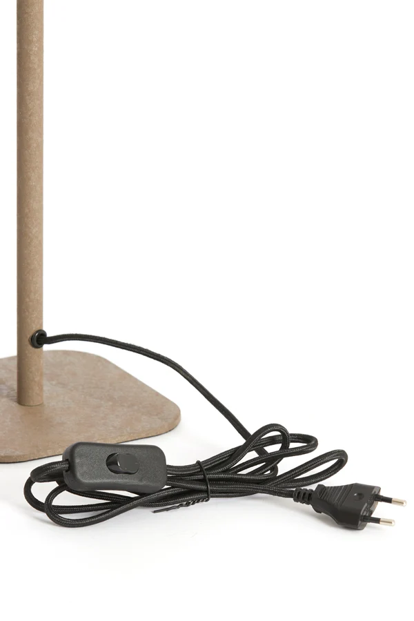 Table lamp 15x15x46 cm ELENIE matt dark brown
