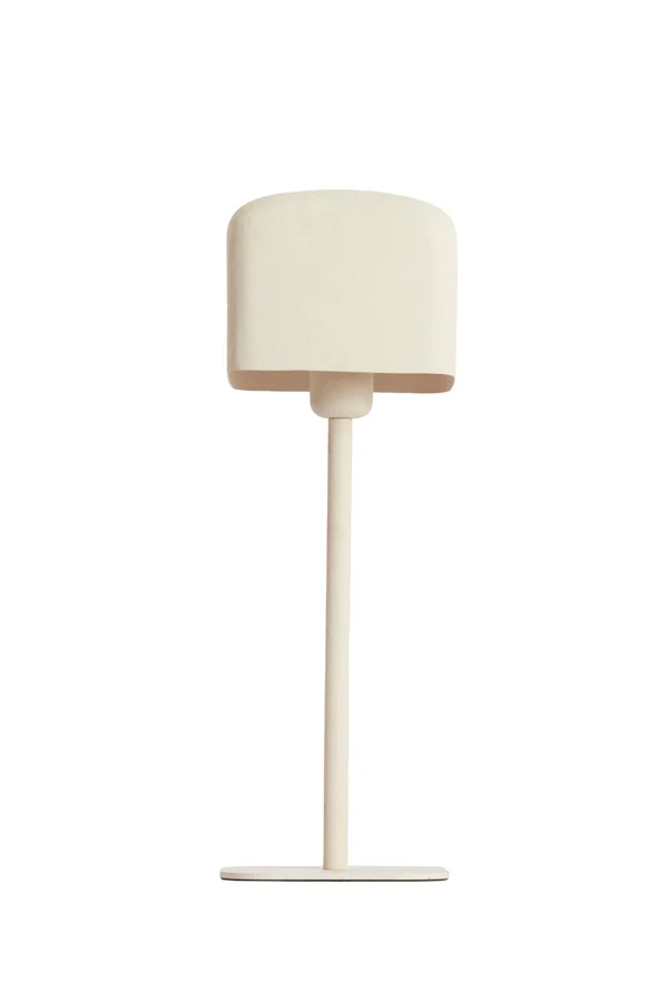 Table lamp 15x15x46 cm ELENIE matt cream
