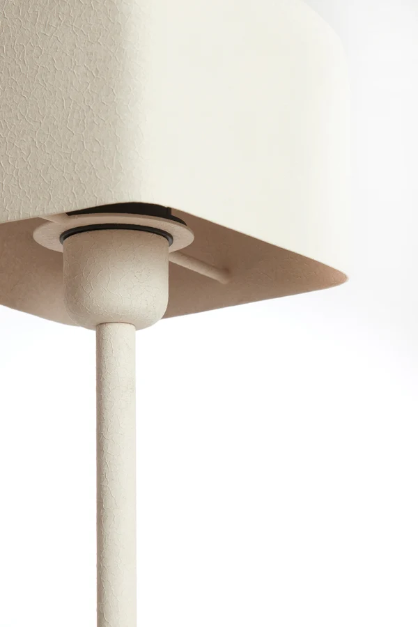 Table lamp 15x15x46 cm ELENIE matt cream