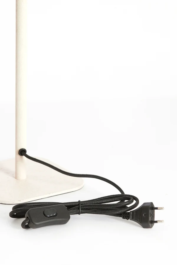 Table lamp 15x15x46 cm ELENIE matt cream