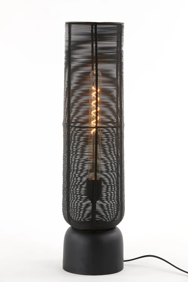 Table lamp 15,5x60,5 cm LEZUZA matt black
